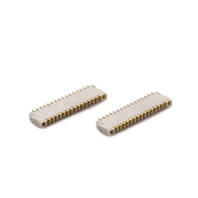 China H1.0 9-61P FPC/FFC Front Type FPC 0.3mm Pitch Insert Flip-lock Au Contact Filing SMT ZIF Connectors for sale