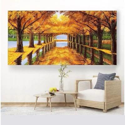 China 800W Wall-Mounted Infrared Heating Mural Picture Heater with Constant Temperature Technology and Adjustable Thermostat for sale