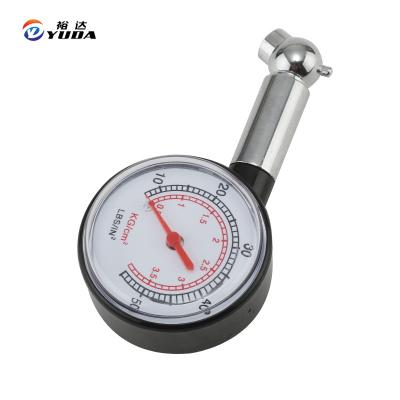 China Plastic DIAL TIRE PRESSURE GAUGE 10-50psi for sale