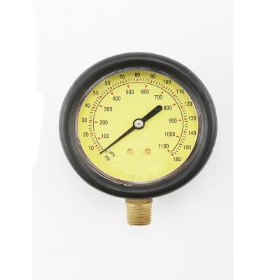 China Mini Portable Metal Tire Air Pressure Gauge Metal Body Dial Tire Gauge for sale