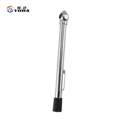 China Hot Sale Metal, Metal Body, Luxury Type 10-120psi Pencil Tire Pressure Gauge For Car for sale