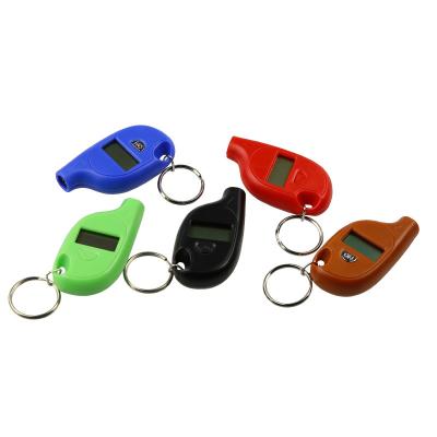 China Hot Selling Cheapest Portable ABS Mini Digital Tire Pressure Gauge for Car and Bike for sale