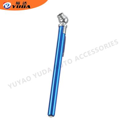 China Promotional Mini ABS Logo Custom Print Gifts Aluminum Alloy Tire Pressure Gauge Auto Pen Quickly For Car for sale