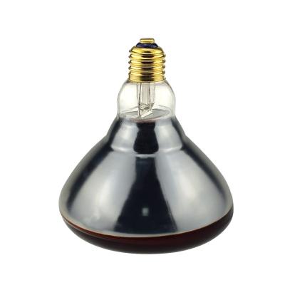 China r125 250w brass energy efficient infrared heat lamp bulb for poultry for sale