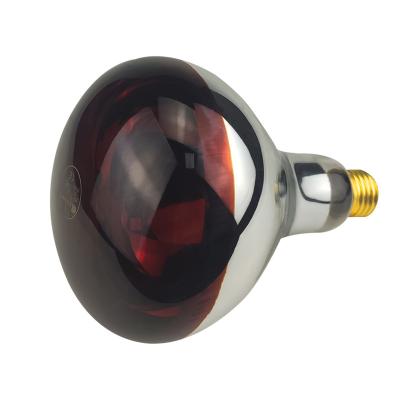 China Brass Infrared Heat Lamp E27 Light Bulb 100W 150W 250W (230V) Light Infrared Physiotherapy Lamp for sale