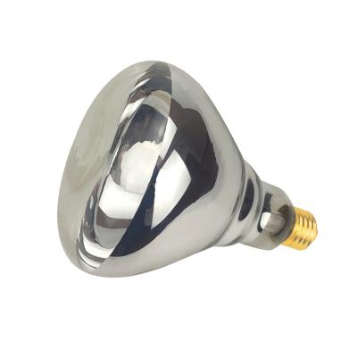 China Gold BR40 Halogen Glass Infrared Infrared Light Bulb For Bathroom for sale