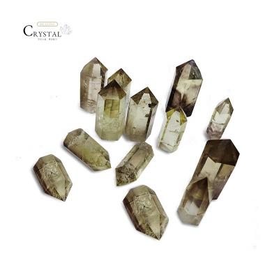 China Wholesale Natural Amethyst Labradorite Point Citrine Towers Europe Reiki Crystal Quartz Point Rose Quartz for sale