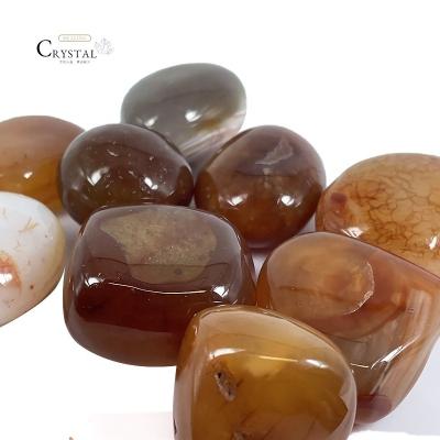 China Europe High Quality Natural Carnelian Crystal Quartz Gravel Healing Crystal Tumbled Gravels Stone for sale