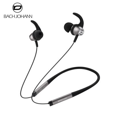 China Neckband Stereo Wireless Headset Earbuds Hanging Neck In-Ear Wireless Headphones for sale