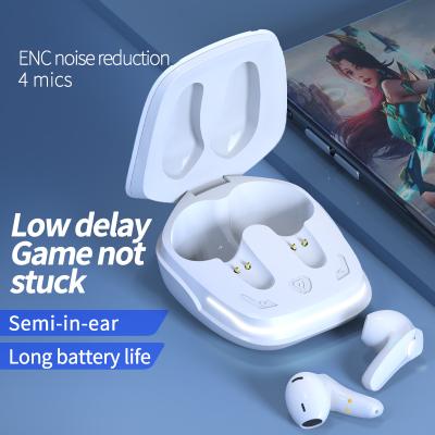 China New Trending In-Ear Blue-tooth Dual-MIC Wireless Headset P.J. Call Noise Reduction TWS Earphone&Headphones Noise Canceling Earphone for sale