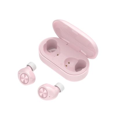 China Mini Easy To Wear New Product Tw60 Bt5.0 Tws Wireless Earphone With Case Filling Hot Selling Sports Waterproof Headset for sale