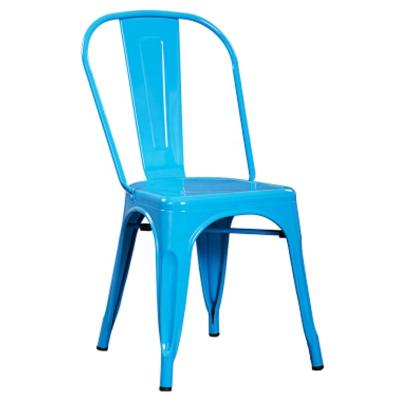 China Tolixs Style Retro Tolixs Style Kitchen Armrest Multicolor Cheapest Wedding Bistro Matt Cafe Industrial Chair Dining Chair for sale