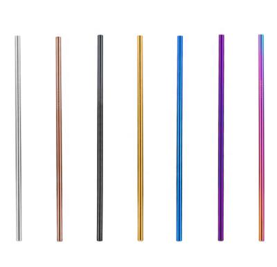 China Amazon Sale 304 Stainless Steel Reusable Bent Straw Sustainable Tea Hot Drinks for sale