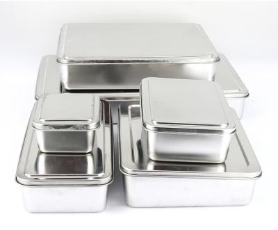 China Sustainable Kitchen Accessories Set Stainless Steel Condiment Dispensers / Condiment Tray / Spice Container for sale