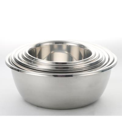 China Sustainable Multifunctional Stainless Steel Cookware Soup Bowl Serving Bowl for sale