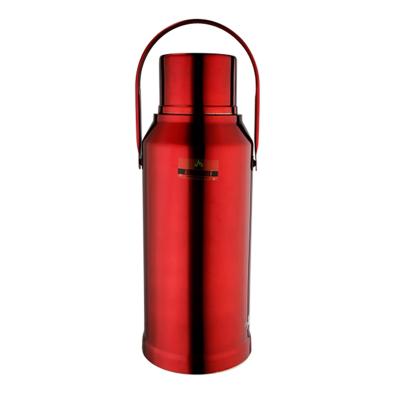 China Wholesale Portable Refill Glass Water Business Coffee Thermos Unbreakable Vacuum Flask With Twins Handle for sale