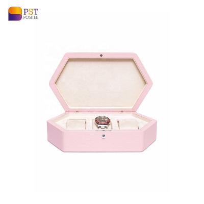 China Luxury ABS Watch Packaging Box Custom PU Watch Box for sale