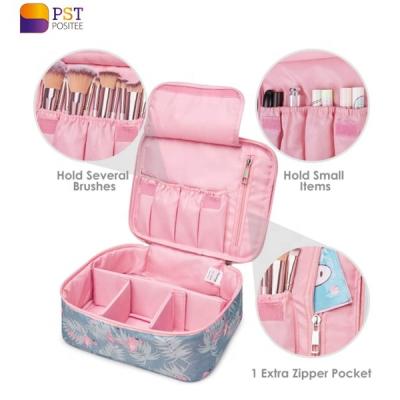 China Fashion Travel Wash Cosmetic Bag Large Soft Makeup Bag Make Up Case Organizer for Women and Girls for sale