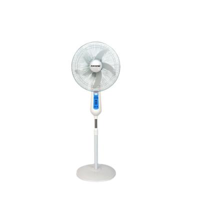 China Solar Home Appliance 16 Inch AC/DC Rechargeable USB Charger/Dc Portable Charger Stand Fan for sale