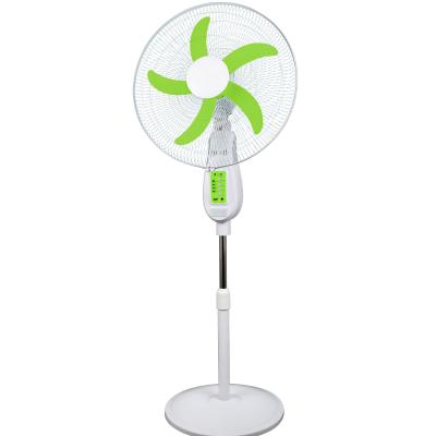 China China Hot Selling USB Phone Charger/DC Input Electric Charger/Night Light 18 Inch Fan AC/DC Stand Remote Rechargeable Fan for sale