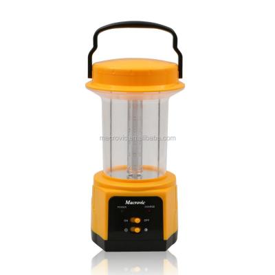 China High Bright ABS LED Camping Light , Rechargeable Solar Camping Lantern With USB Charge for sale