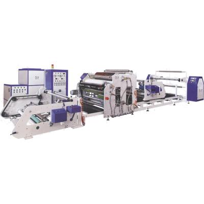 China Hot Label Duo CLOTHING Double Coating Machine Making Side Melt Tape Glue Scraper Supplier for sale