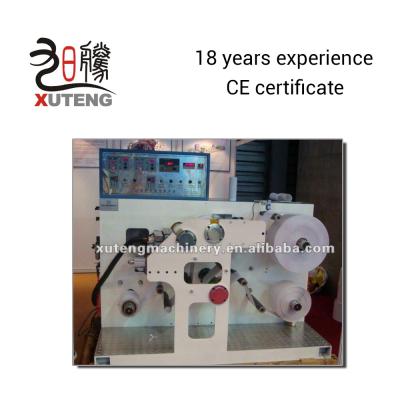 China CLOTHING Hot Melt Lab Web Cloth Adhesive Tape Narrow Coating Machine for sale