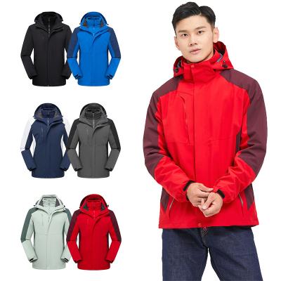 China QUICK DRY Detachable Custom Jacket For Men Outdoor Waterproof Windproof Both Pieces for sale