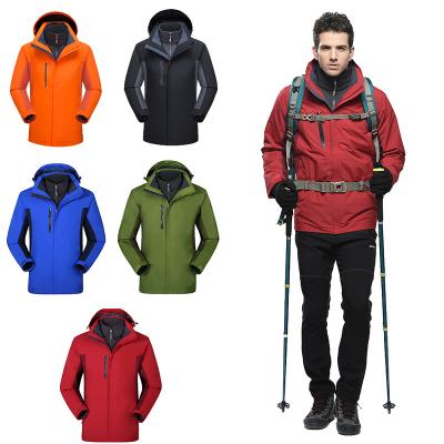 China QUICK DRY Detachable Custom Jacket For Men Outdoor Waterproof Windproof Both Pieces for sale