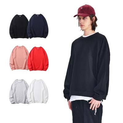 China Anti-pilling Sweatshirt Blank Hoodies Heavy Unisex Sweatshirts OEM Custom Crewneck Oversized Sweatshirt for sale