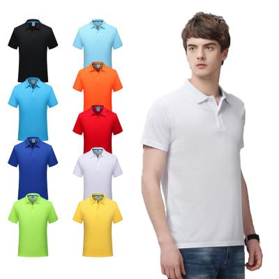 China Hot Sale QUICK DRY Custom Embroider Polo Shirts Men's Polo Shirt Blank Plus Size LOGO Men's T-shirt for sale