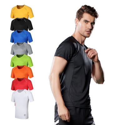 China New Design Anti-wrinkle Gym Clothes Custom LOGO Printing Dryfit Men's T-shirt OEM Quick Dry Gym Clothing T-shirts for sale