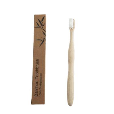 China Other OEM Hot Selling Eco-friendly Bamboo Toothbrush Logo Kids Bamboo Toothbrush Adult Replaceable for sale