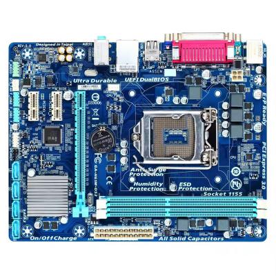 China 16GB DDR3 LGA 1155 H61M placa base de escritorio con personalizado original Ga H61M-DS2 en venta