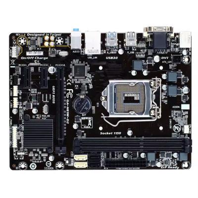 China Intel Chipset H81M LGA 1150 DDR3 MATX Desktop Motherboard for i3 i5 Private Mold for sale