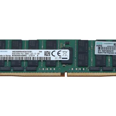 China Memoria de servidor de 64 GB DDR4-2666 Quad Rank x4 para HPE 815101-B21 utilizada en la industria de los servidores en venta