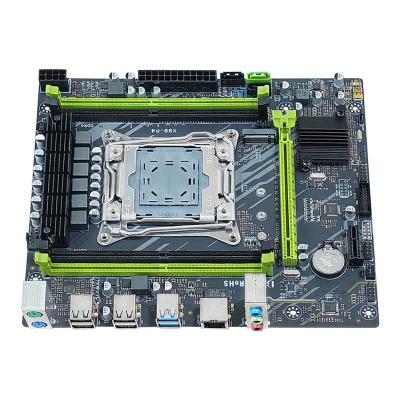 China Kit de placa base DDR4 X99 de canal único con enchufe LGA2011-3 y factor de forma M-ATX en venta