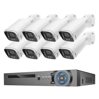 China 8MP 4K H.265 Face Detection POE IP Network Security Camera System for Outdoor Monitoring for sale