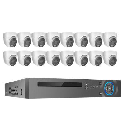 中国 PoE NVR と CCTV IP カメラ を搭載した 4K 16 チャンネル 8MP 屋外ホーム セキュリティ カメラ システム 販売のため