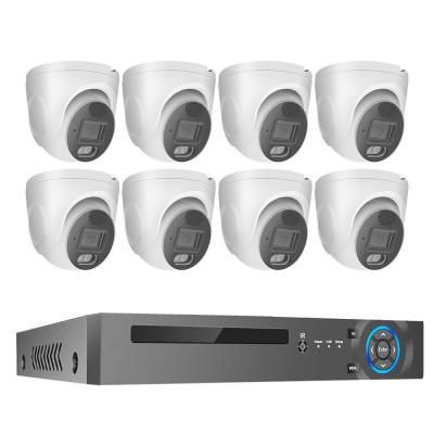 China Indoor Home Surveillance 8MP 8-Channel 4K Security Camera System with Customized Size for sale