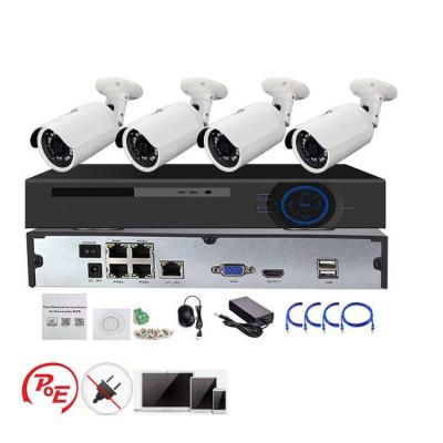 中国 カスタマイズされたサイズ フルHD 屋外 1080P IPカメラ セキュリティ CCTV システム 4ch POE NVR CCTV 販売のため