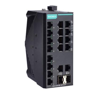 China EDS-2018-ML Series 16+2G Port Gigabit Unmanaged Ethernet Switches for sale