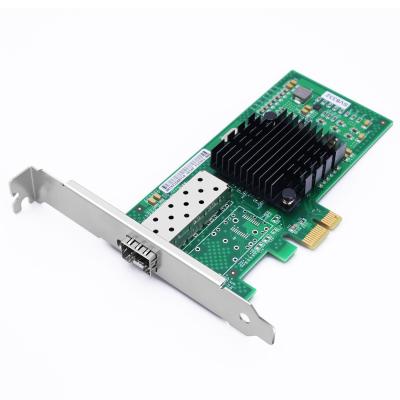 China SV8332 PCIe SFP Network Card V2.0 2.5GT/S X1 Lanes HL82576EB I576F1B for sale