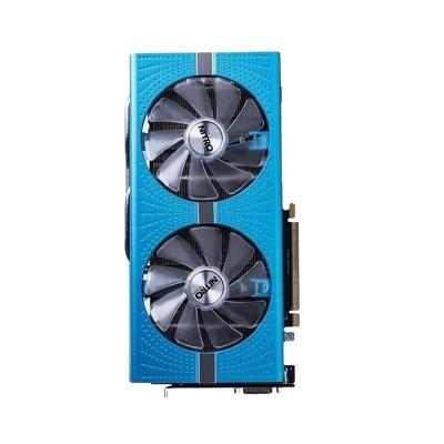 China GPU RX 580 usado con enfriador de ventilador Nuevo y usado AMD Chipset Desktop Gaming Interfaz de salida VGA DP en venta