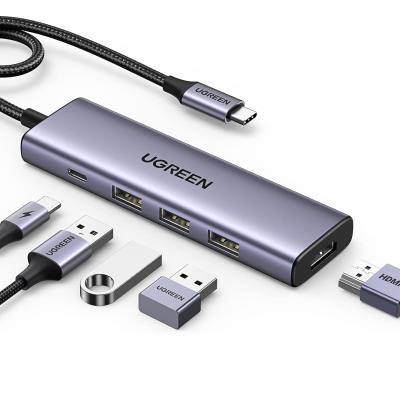 China 5 in 1 USB C Multiport Hub 100W 5Gbps USB C Dongle für das MacBook Pro zu verkaufen