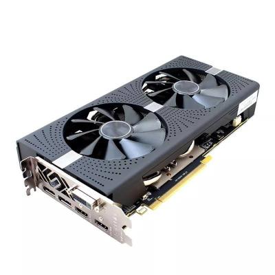 China Hardware y software de computadoras personalizados Venta caliente Sapphire RX 580 8G 256bit tarjetas gráficas gddr5 gpu usadas en venta