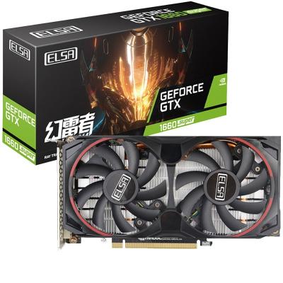 中国 GDDR5 6GB ゲームビデオカード NVIDIA GTX 1660 デスクトップコンピュータ用 販売のため