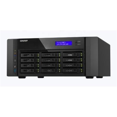 China New Original TS-h1290FX Networked Storage 12-bay U.2 NVMe SATA NAS support U.2 NVMe PCIe Gen 4 / SATA SSD for sale