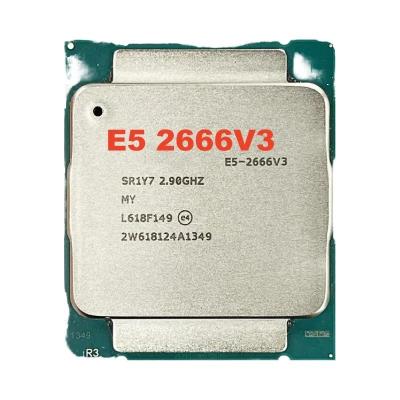 China Brandneuer Intel Xeon E5-2666V3 10-Core 2,9 GHz-Prozessor Verwendet 25M 135W LGA 2011-3 für Desktop Xeon Marke zu verkaufen