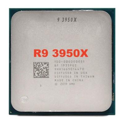 China Customized CPU R9 3950X unlocked desktop processor 3950X CPU processor 16cores 32threads 105W 3950x CPU for sale